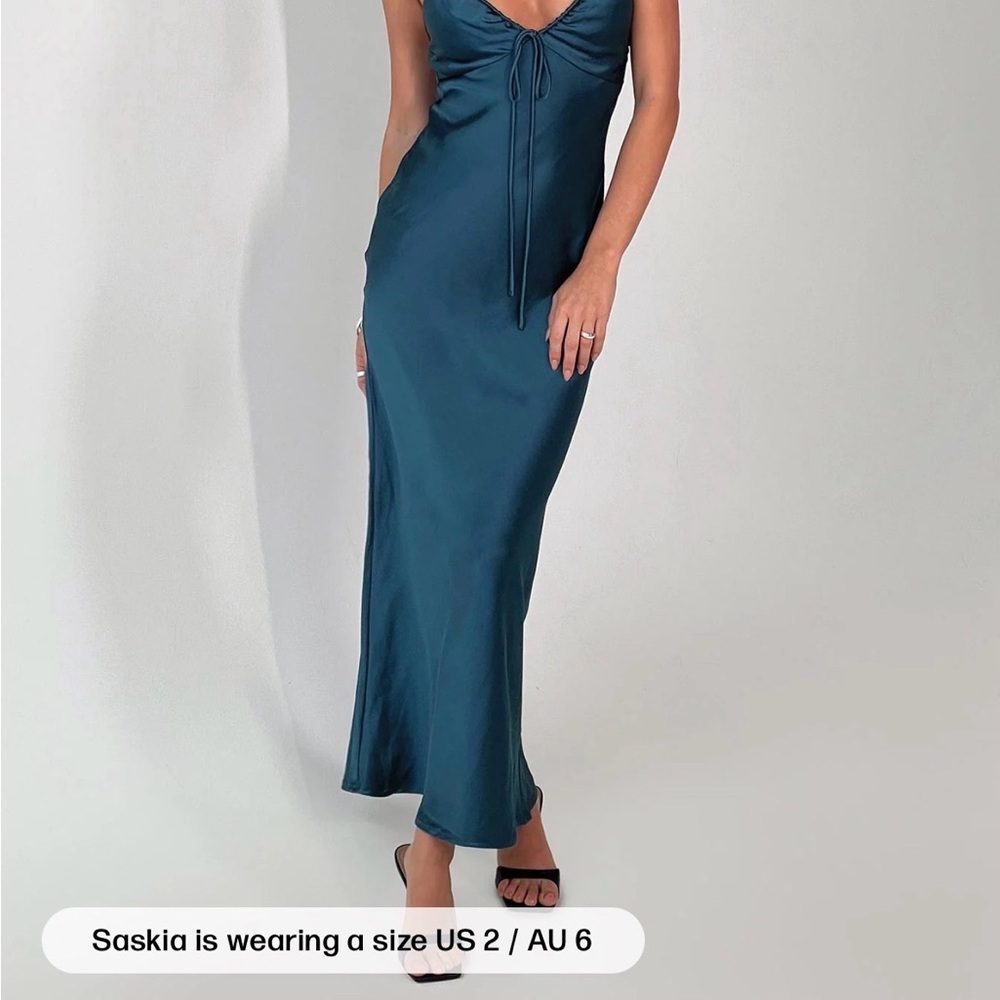 Princess Polly Deep Blue Maxi Dress